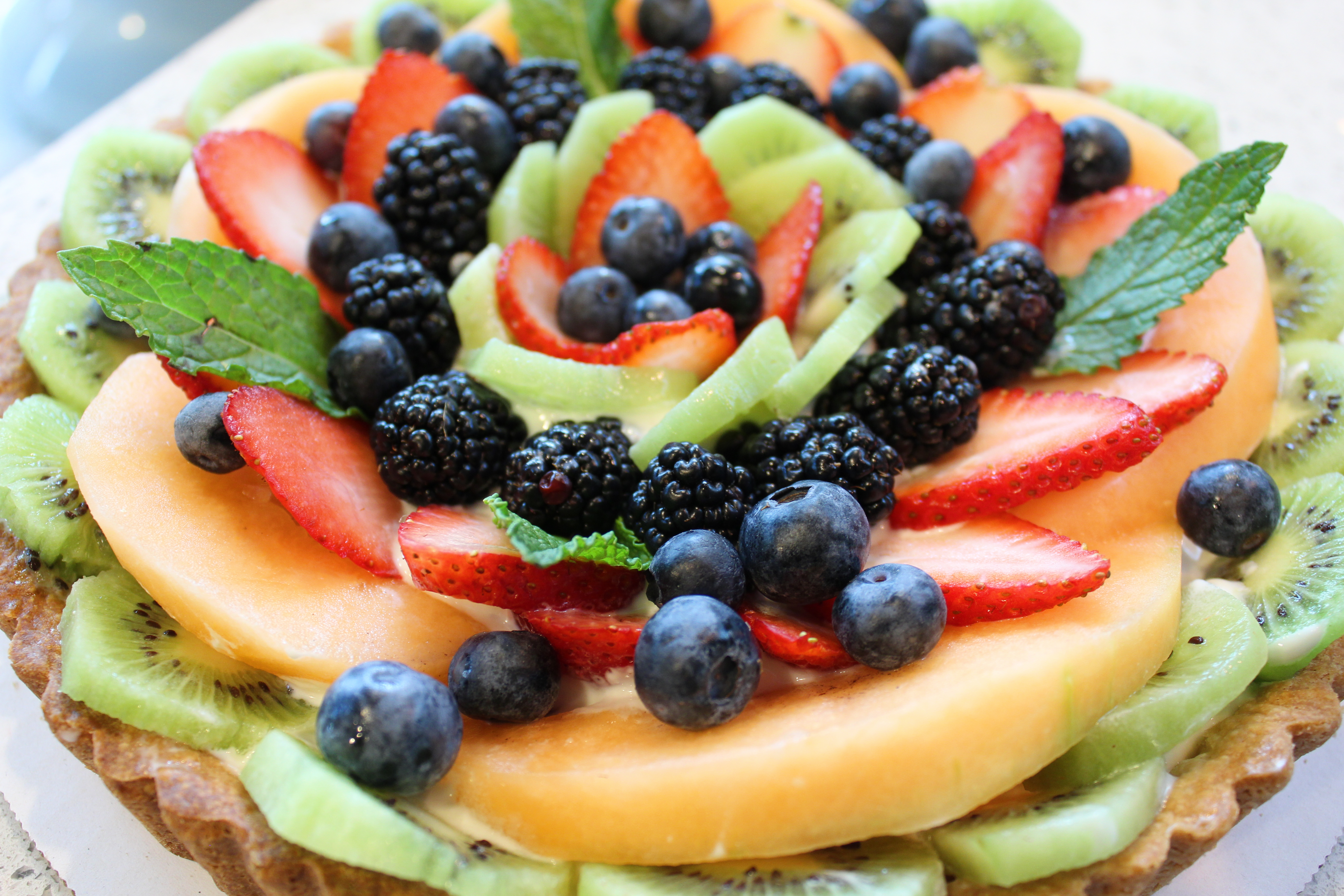 Seasonal Fresh Fruit Tart