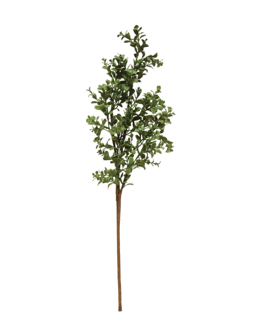 Faux Boxwood Pick