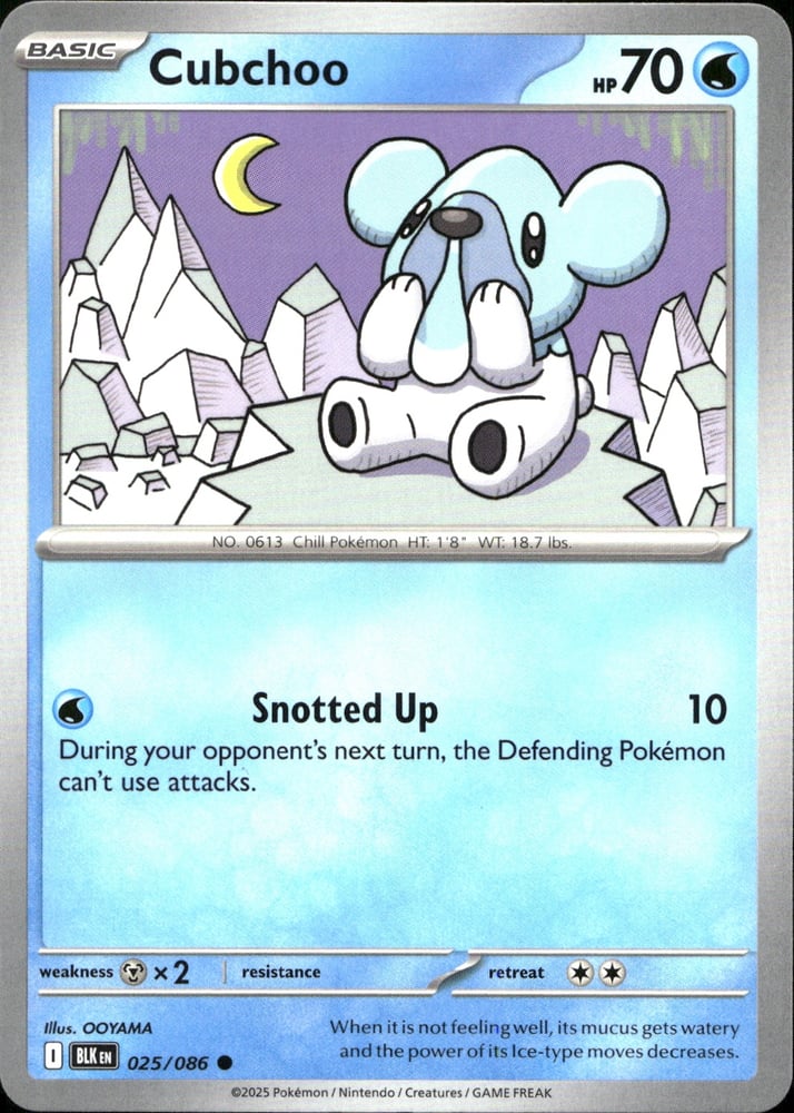 Cubchoo - SV10.5B 25/86