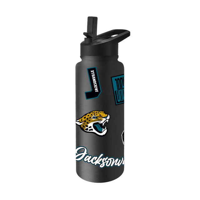 Jacksonville Jaguars Dreamweave Quencher Stainless Steel Bottle 34oz