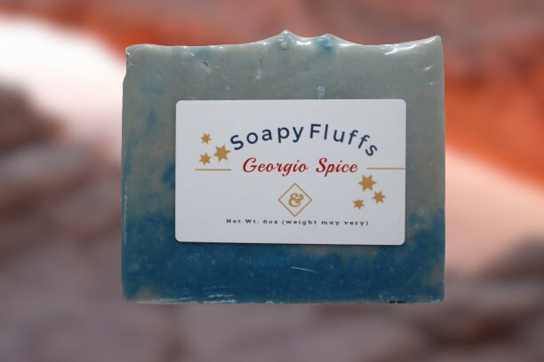 Georgio Spice - An Inspired by Aque gio Armani - Scents of RIch Money! Artisan Soap Bar for Skin Cleansing and Moisturizing, Made in the USA