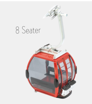 Gondola Red Omega Jaegerndorfer