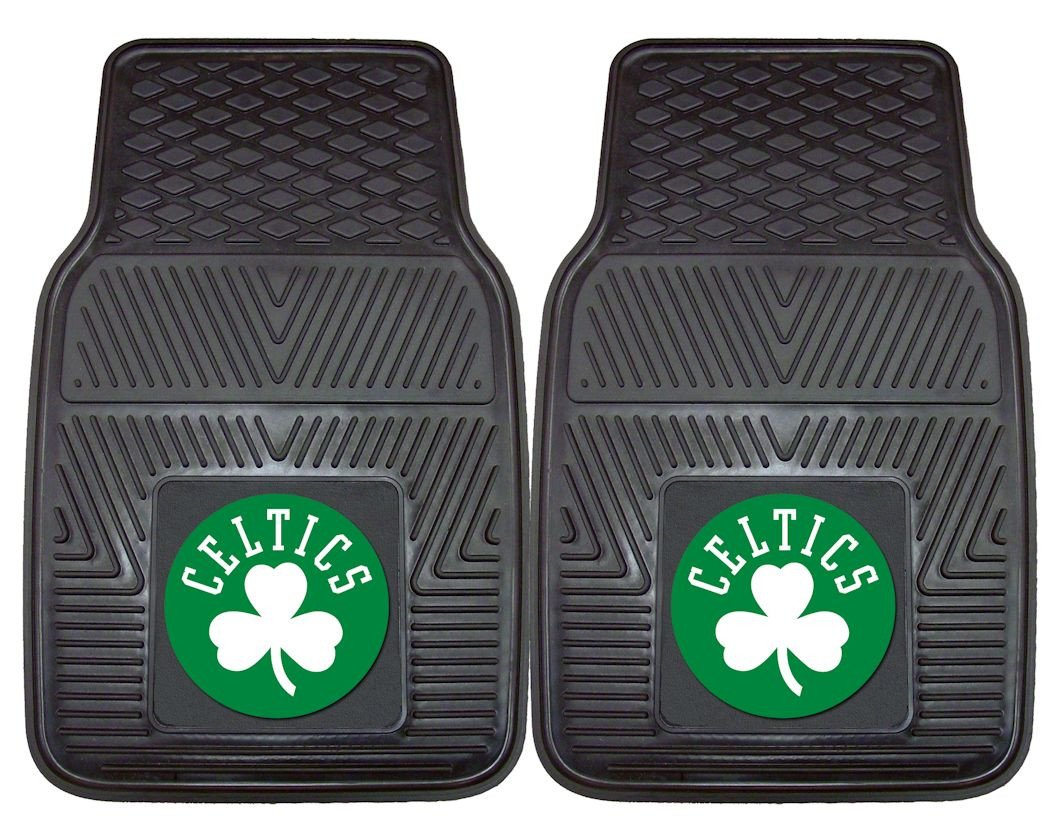 Boston Celtics Heavy Duty 2-Piece Vinyl Car Mats