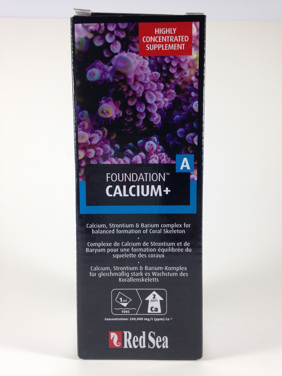 Red Sea Reef Foundation Calcium/Strontium Supplement-A for Aquarium