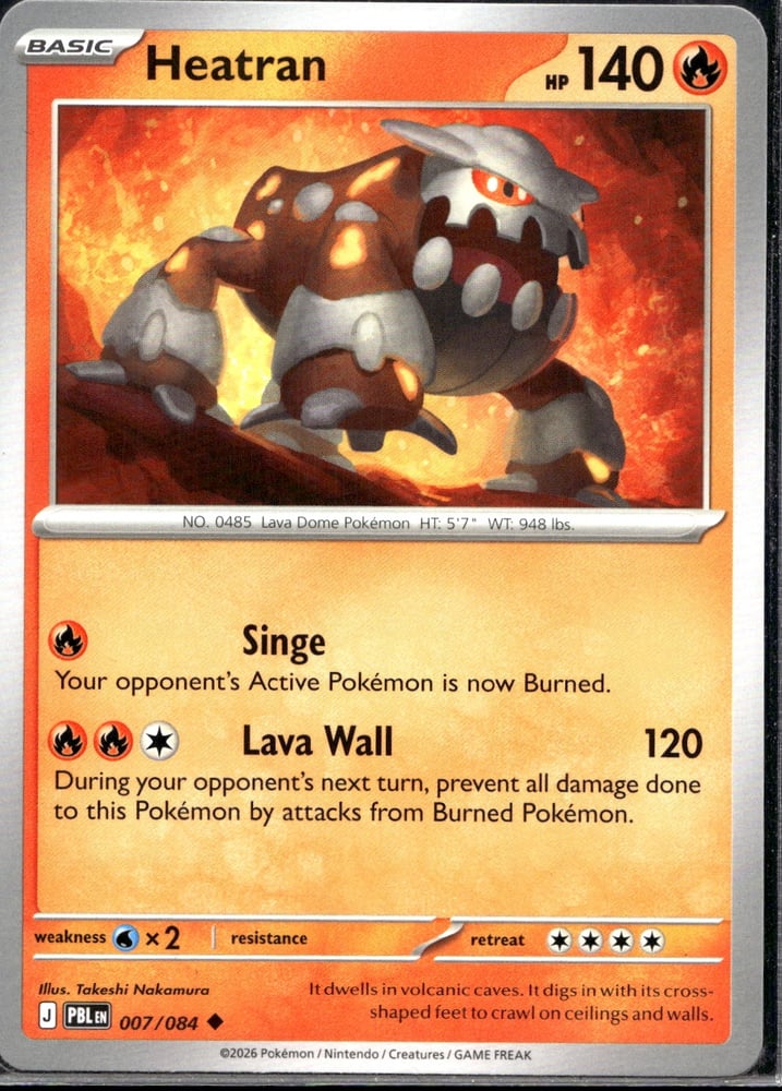 Heatran - ME05 7/84