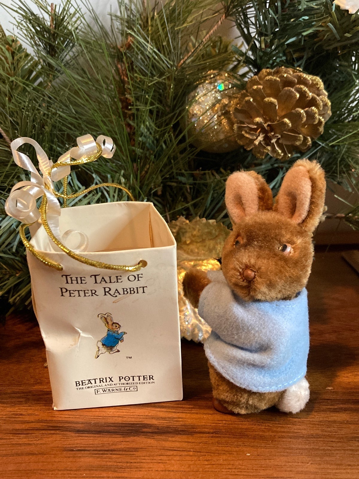 FREDRICK WARNE 1987 Beatrix Potter Peter Rabbit Mini Bunny Clip An Eden Toy