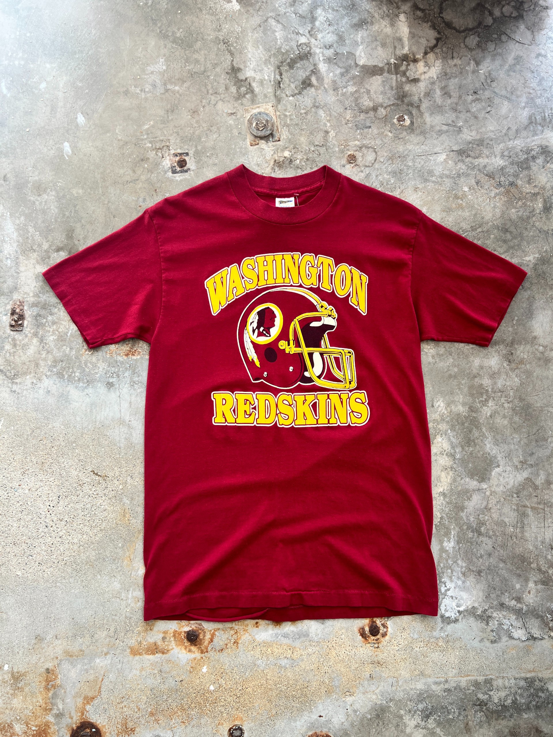 Vintage Washington Redskins Trench T-Shirt Size Large
