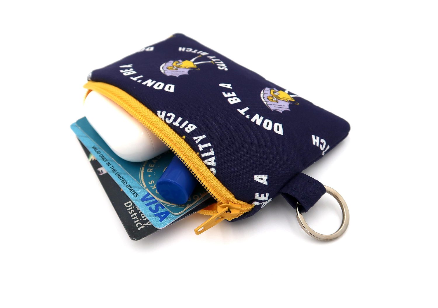 Keychain Pouch – Don't Be Salty, photo 5 of 6