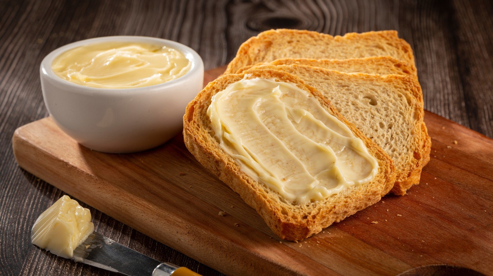 Toaster Butter and Bread