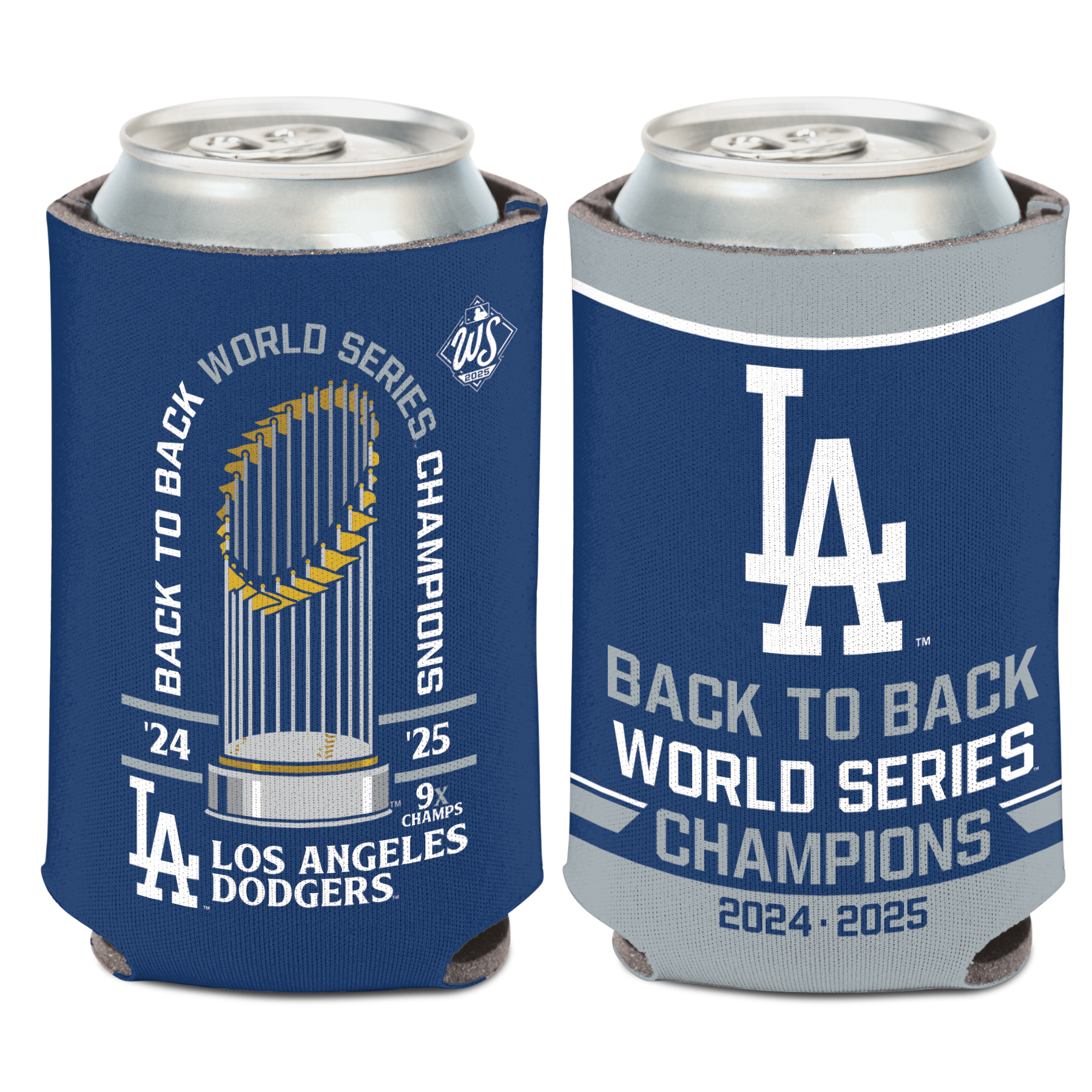 Los Angeles Dodgers 2025 World Series Champions Can Cooler