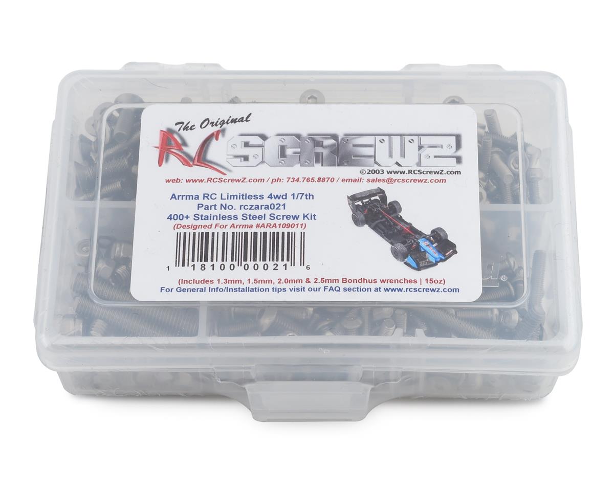 Stainless Steel Screw Set Arrma Limitless