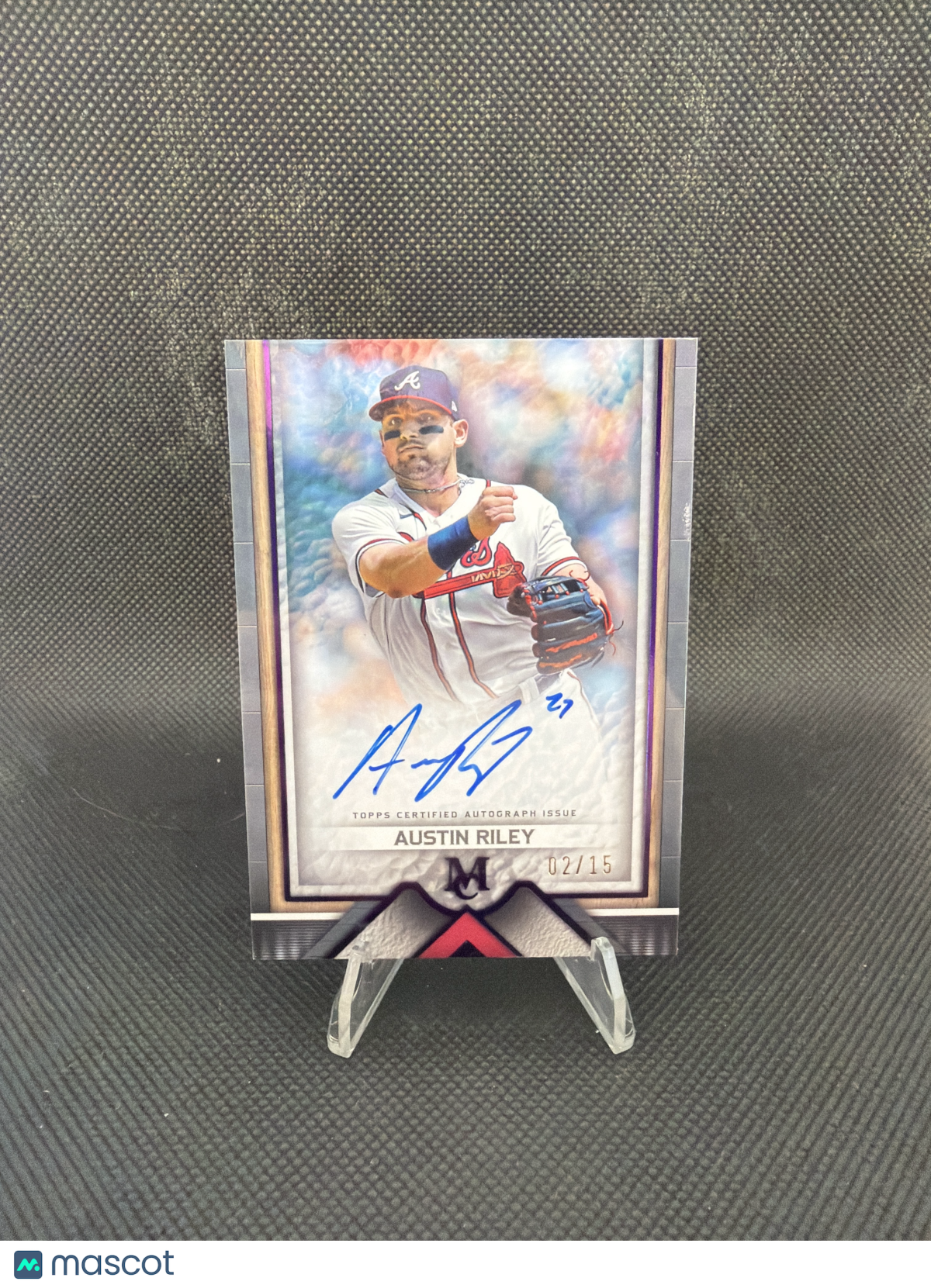 2023 Topps Museum Collection Austin Riley Auto /15 #AA-ARI