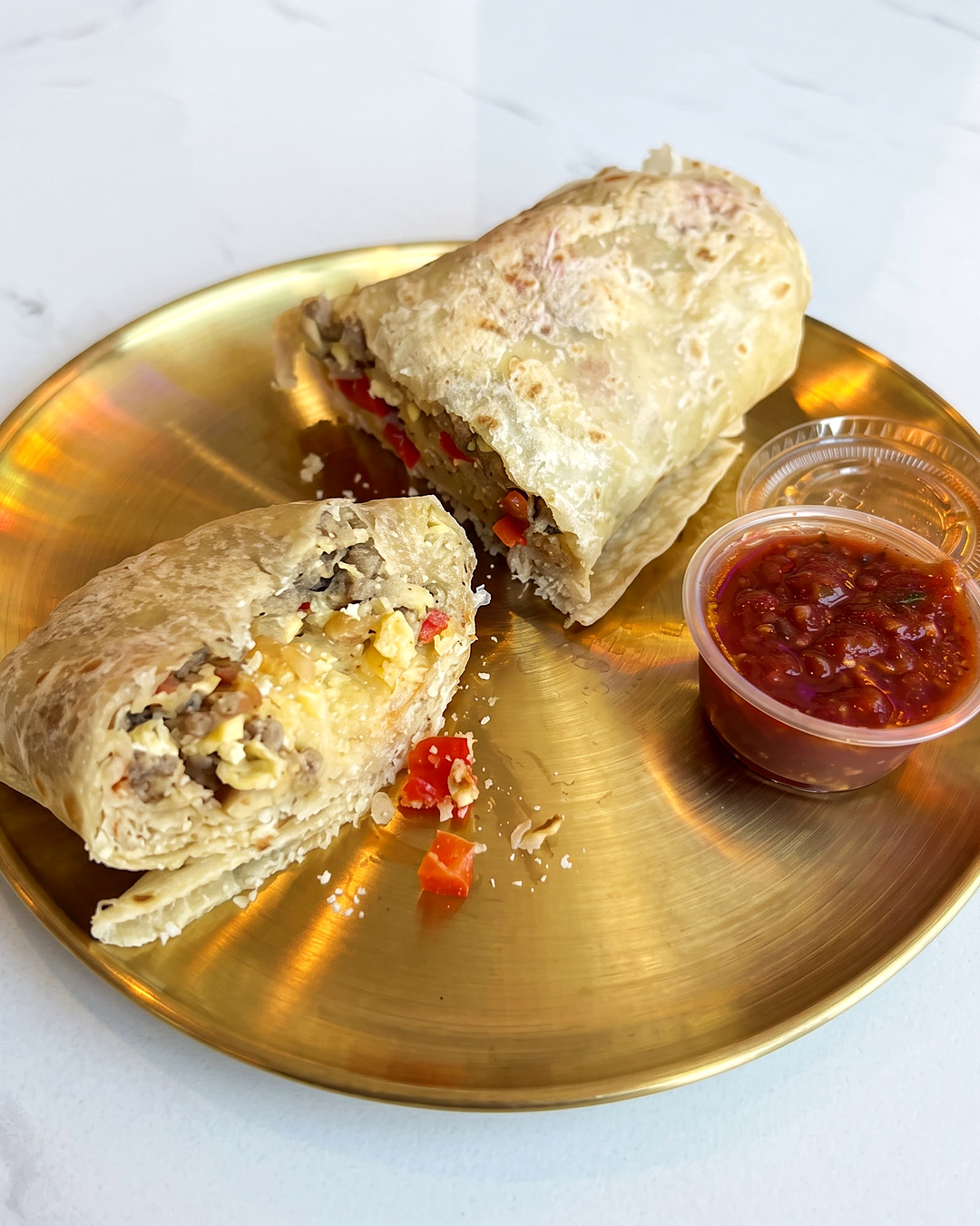 Burrito Supreme at BubbleBrew