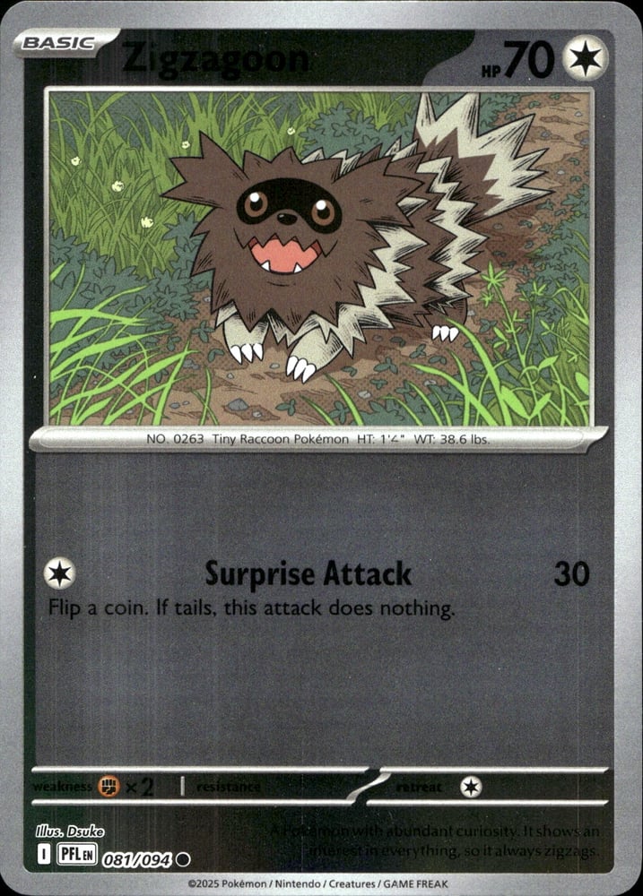 Zigzagoon - ME02 81/94