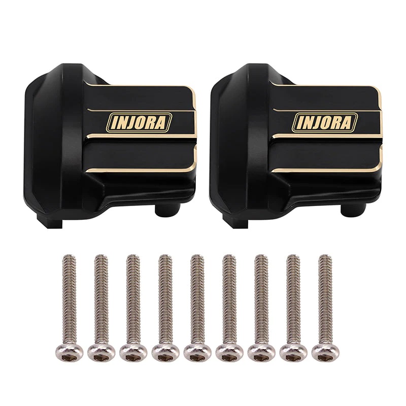 11g 2pc Black Brass Diff Covers Trx4m