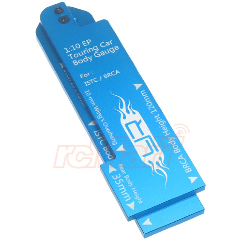 1/10 EP Touring Car Body Gauge YT-0067BU