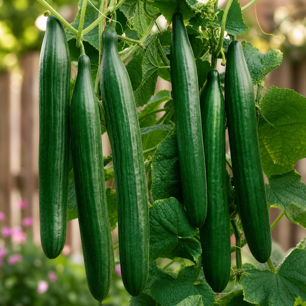 Telegraph Cucumber - 2x Mini Plug Plants - Heavy Cropper