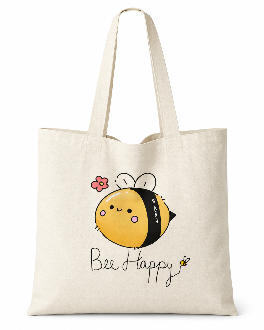 Bee Happy Tote Bag