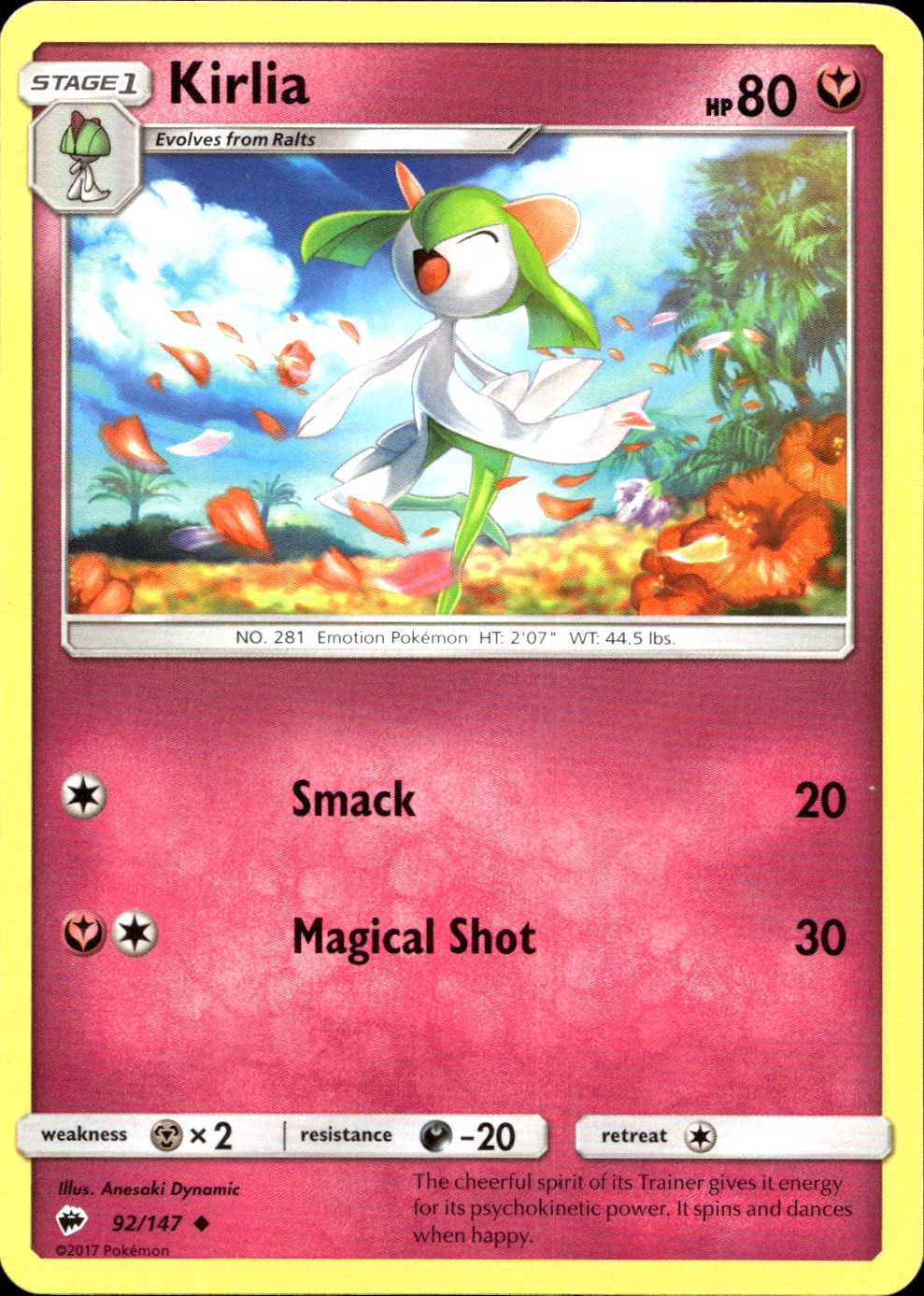 Kirlia - SM3 92