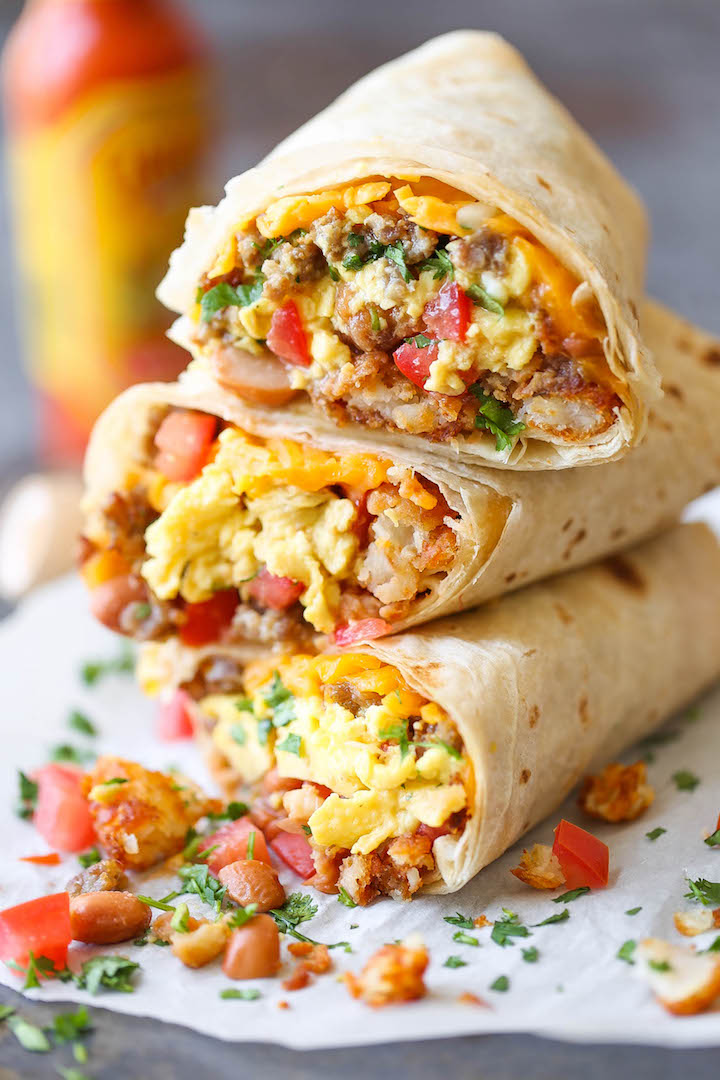 Breakfast Burrito Meal in a bag
