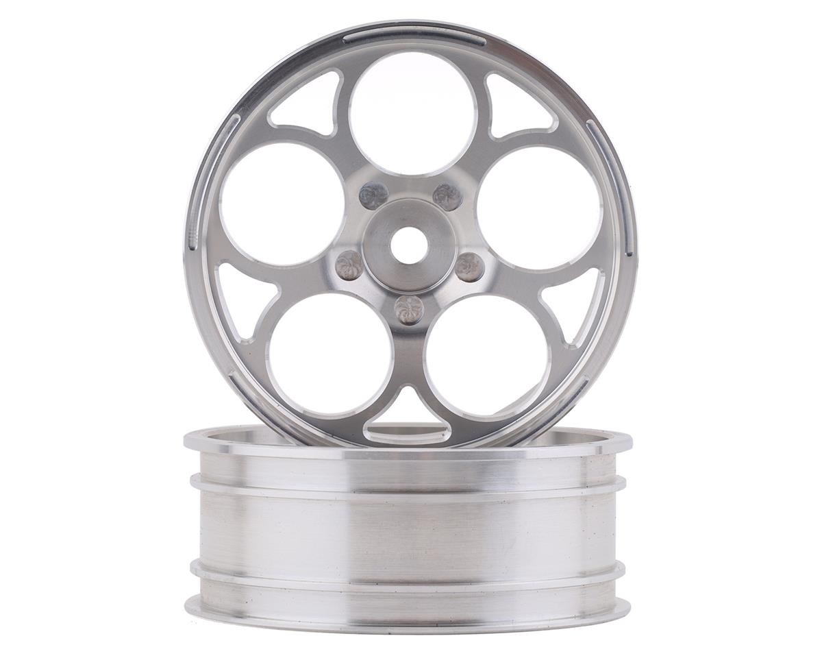 5 Hole Drag Front 2.2 Wheels Silver