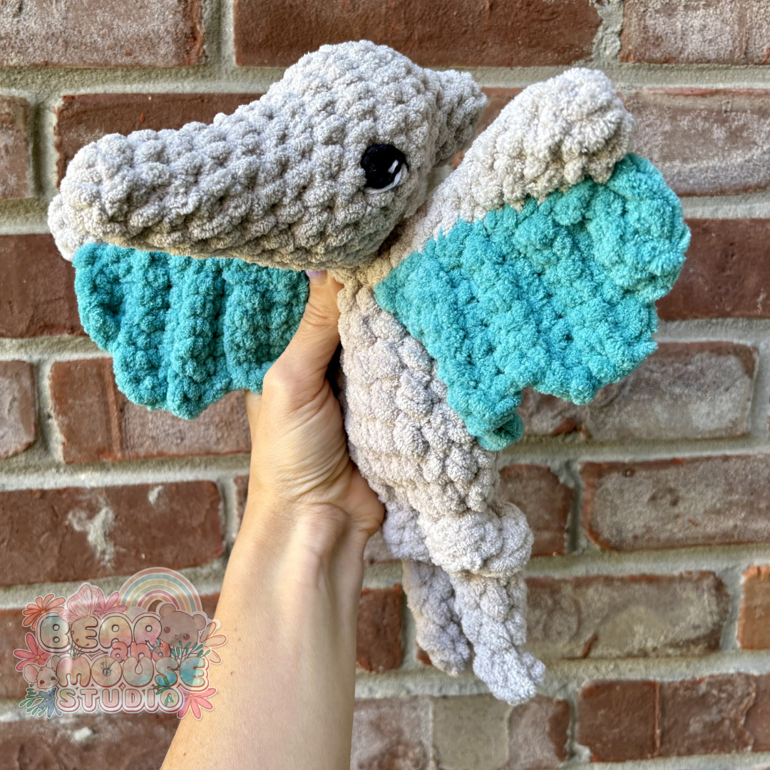 Pterodactyl Knotted Mini Snuggler preview image