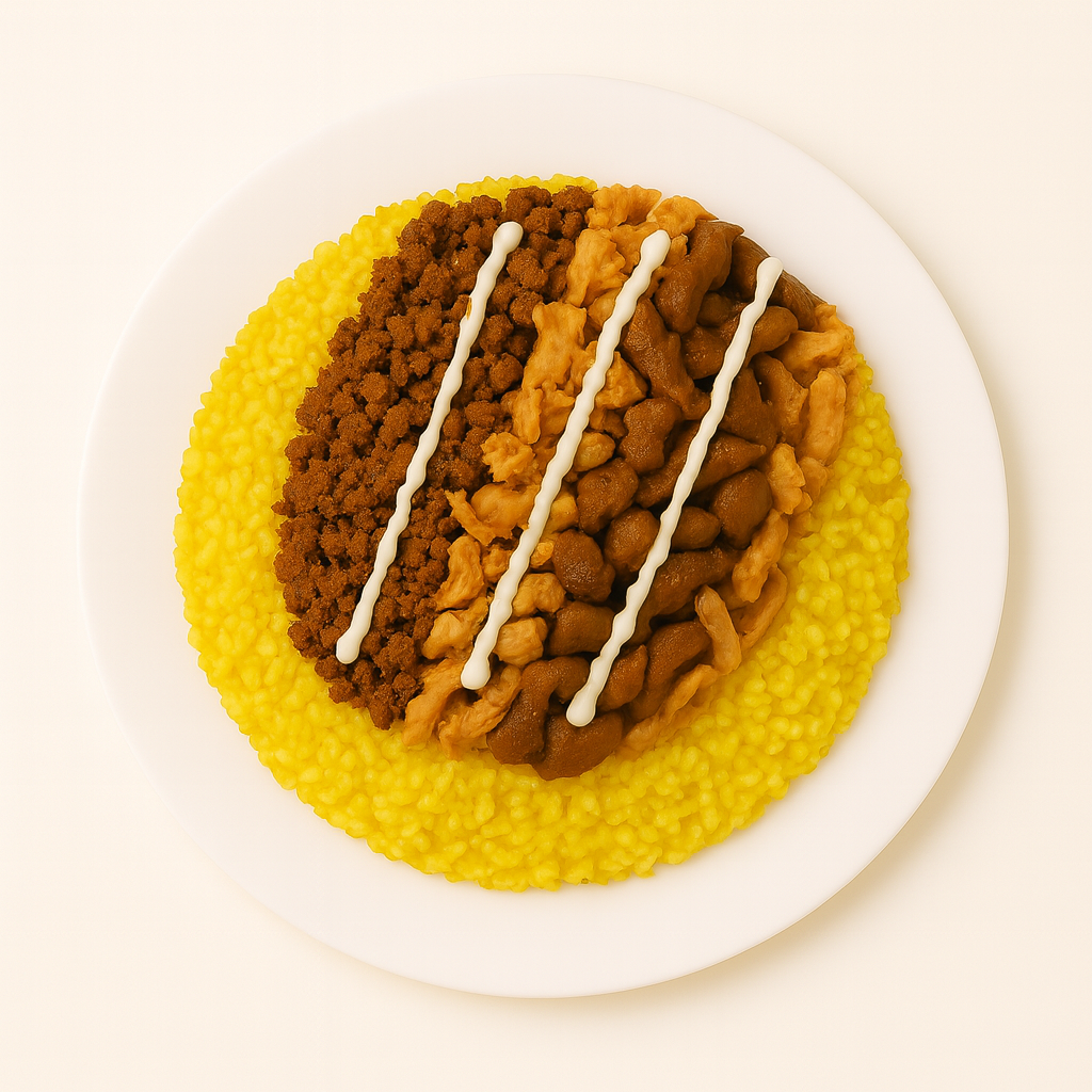 Alley Mix on Rice (chicken and Lamb)