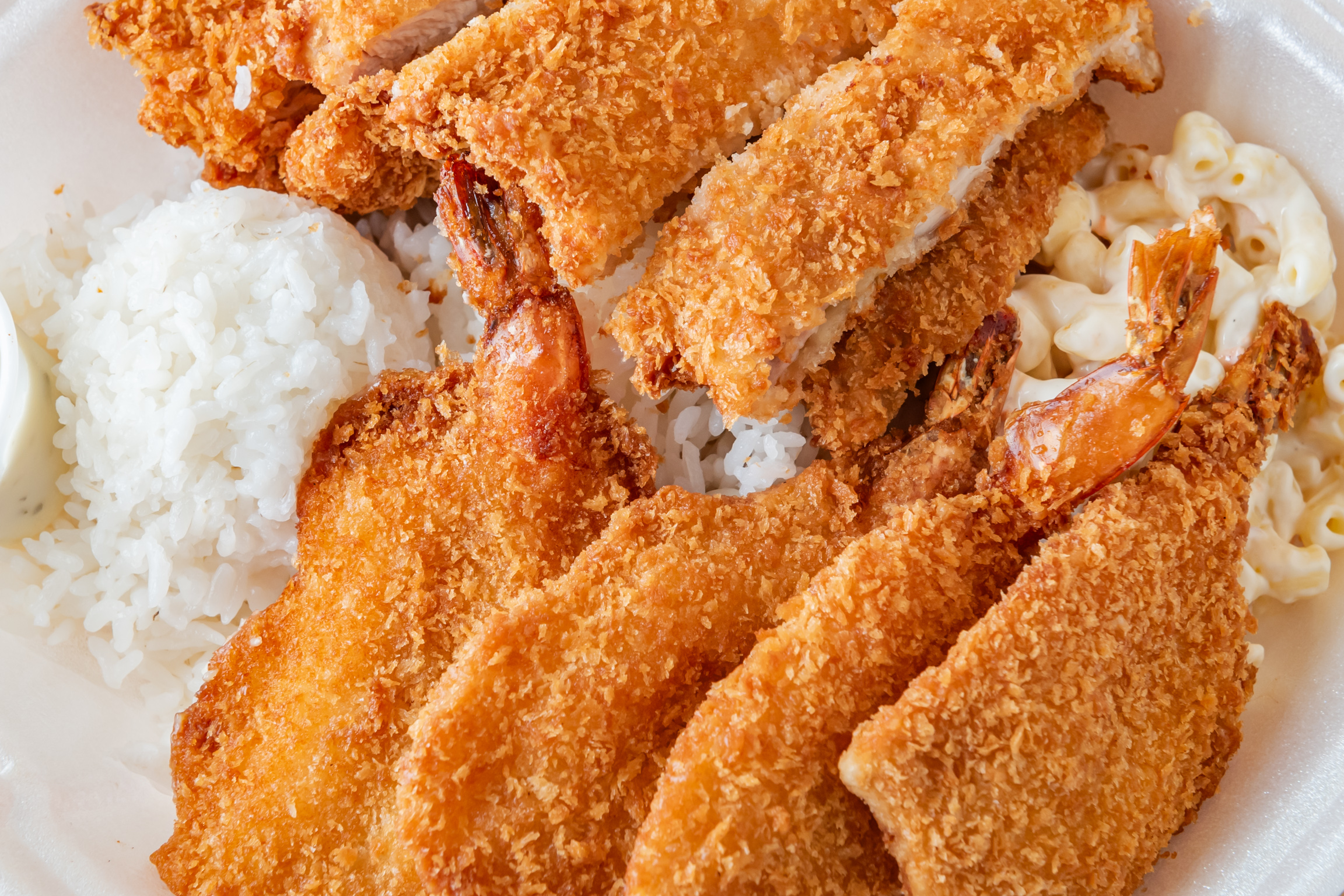 Chicken Katsu WHITE w/Shrimp