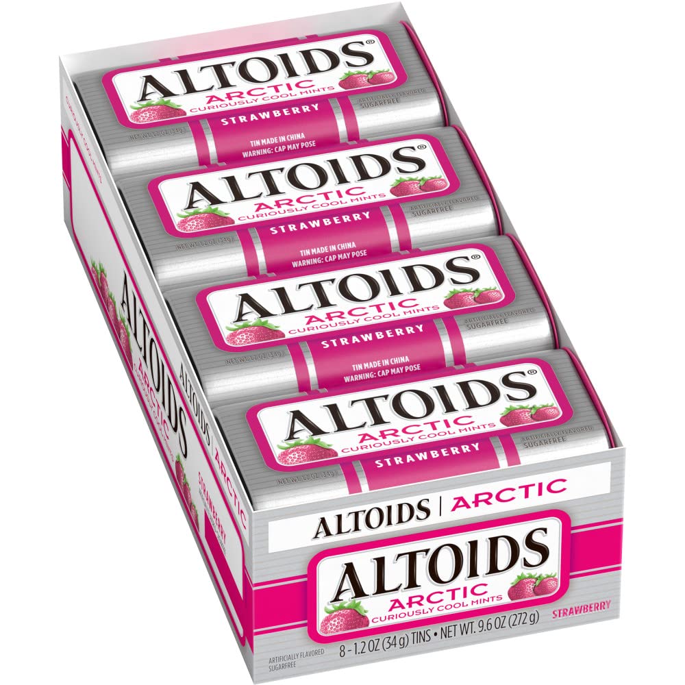 Altoids Arctic Cool Mint Strawberry 1.2 oz 8 ct
