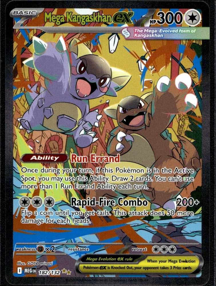 Mega Kangaskhan ex - ME01 182/132