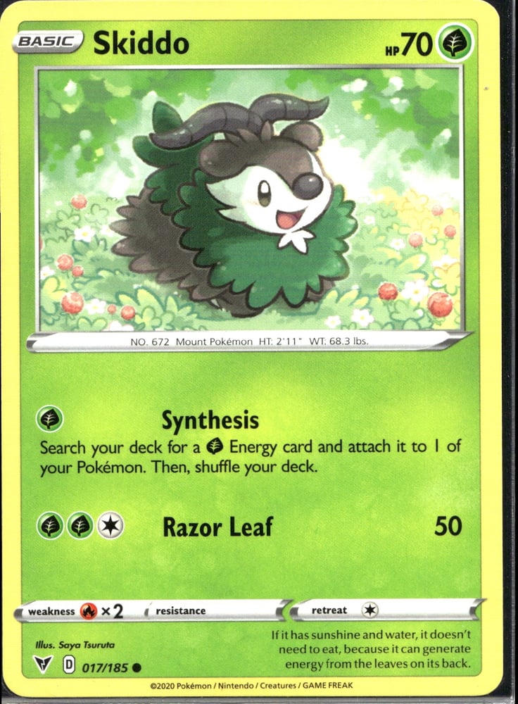 Skiddo - SWSH4 17/185