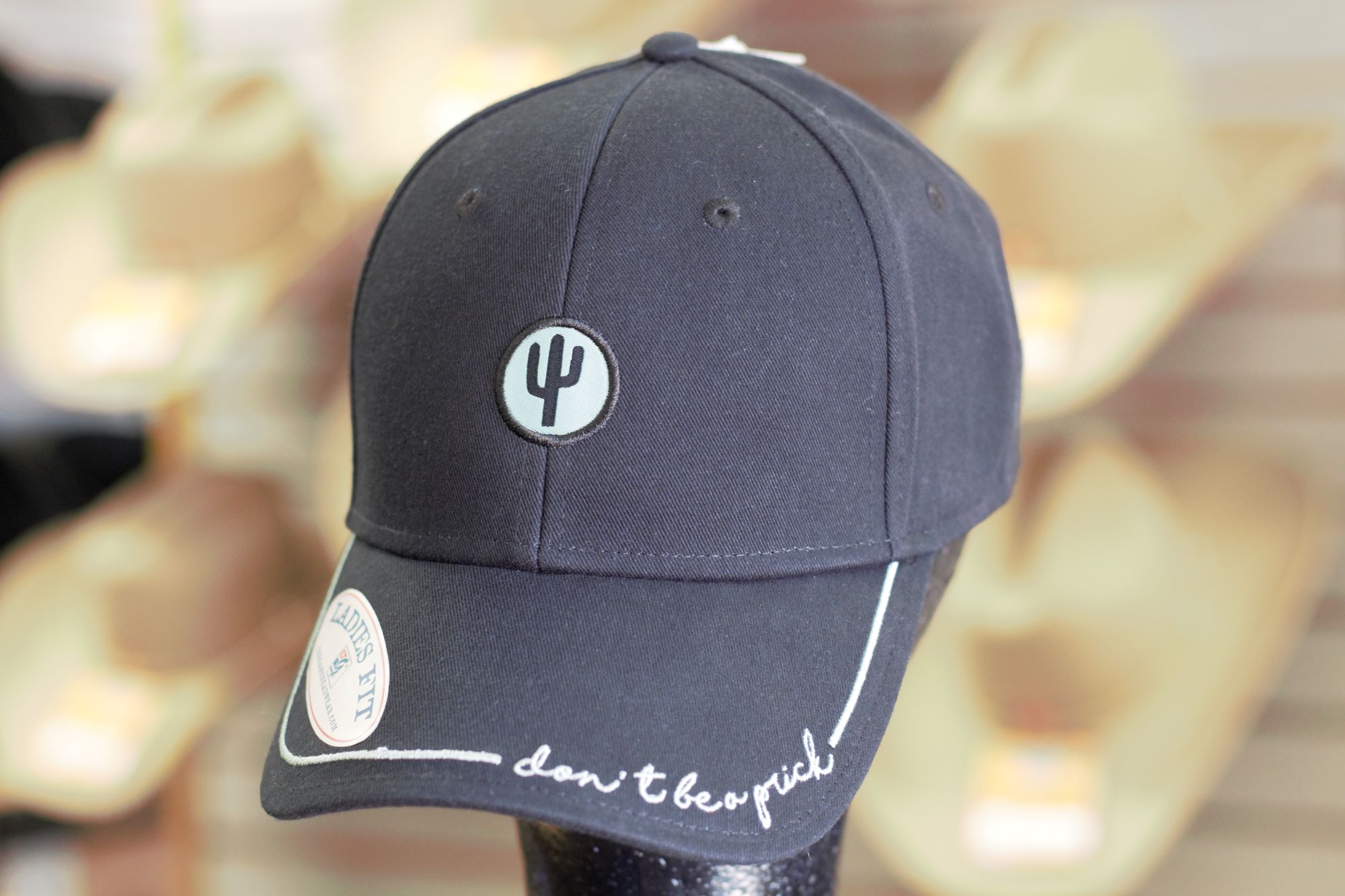 Don't Be A Prick-Ladies Hat-BLK