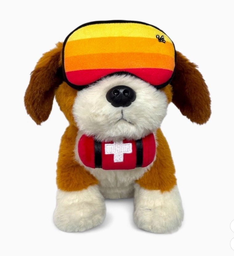 Ski Patrol Dog Stuffed Animal
