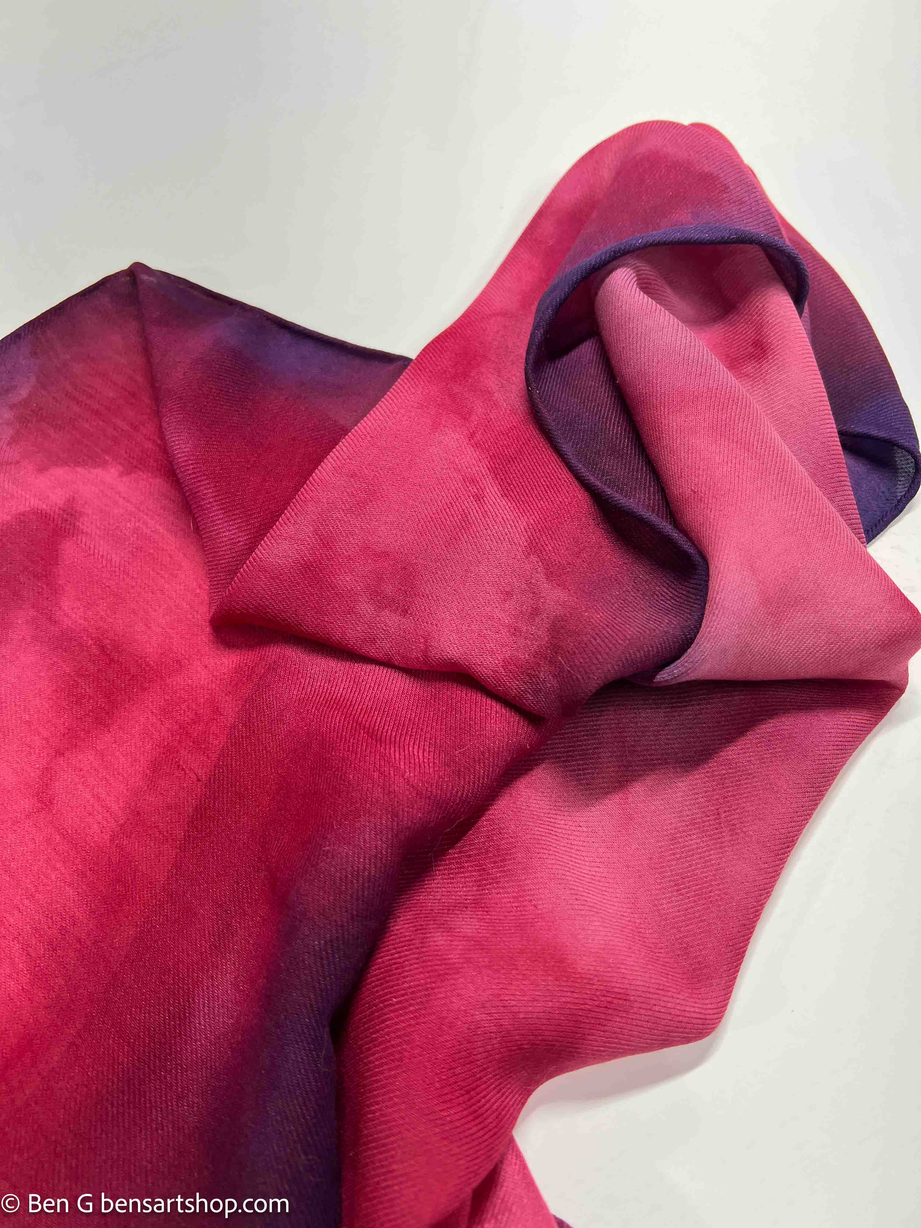 SW 1 Silk/Wool Scarf 11"x54"