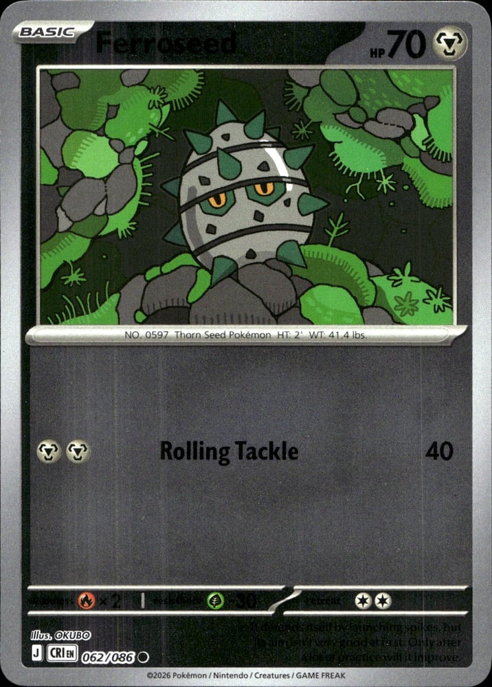 Ferroseed - ME04 62/86