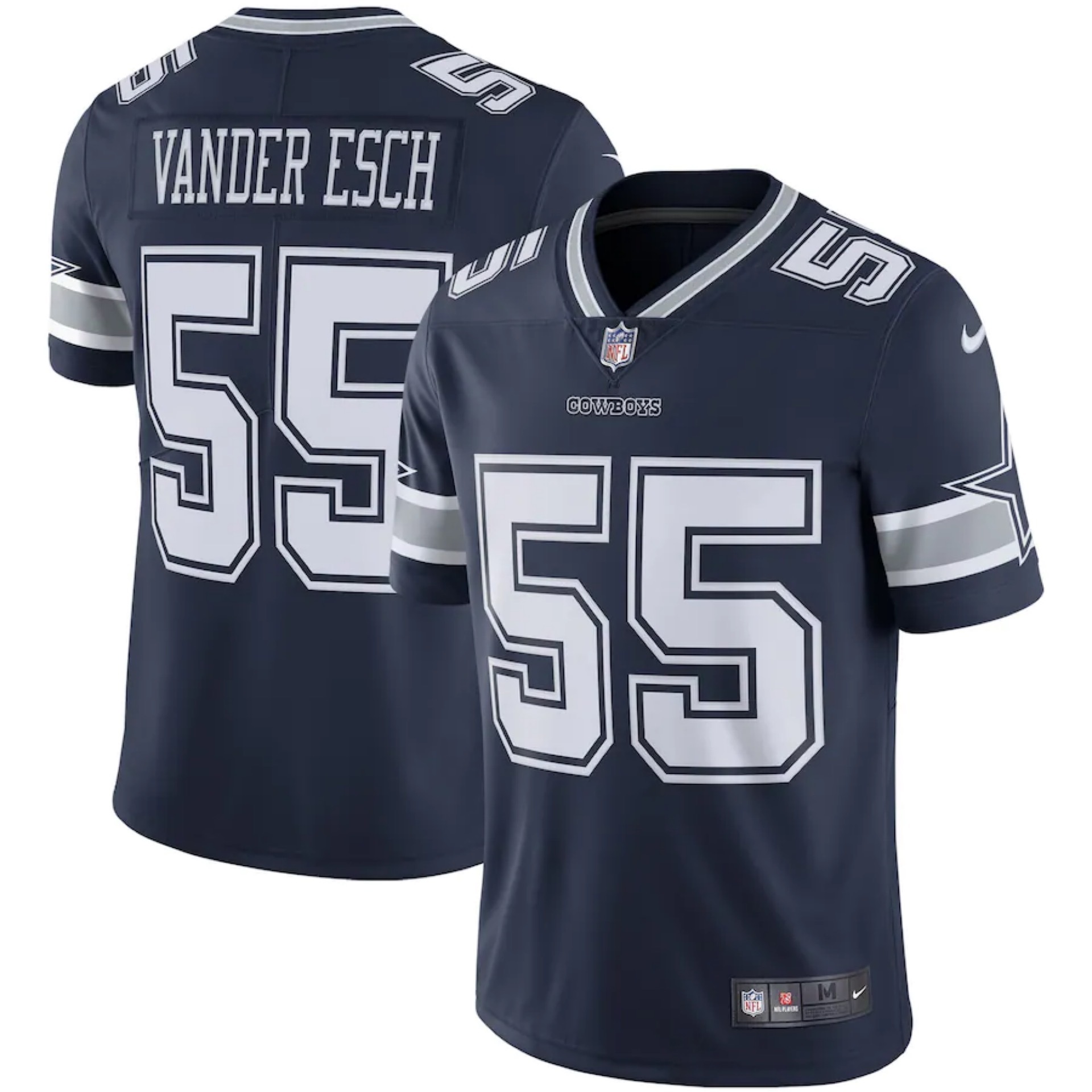 Dallas Cowboys Leighton Vander Esch #55 Limited Road Jersey