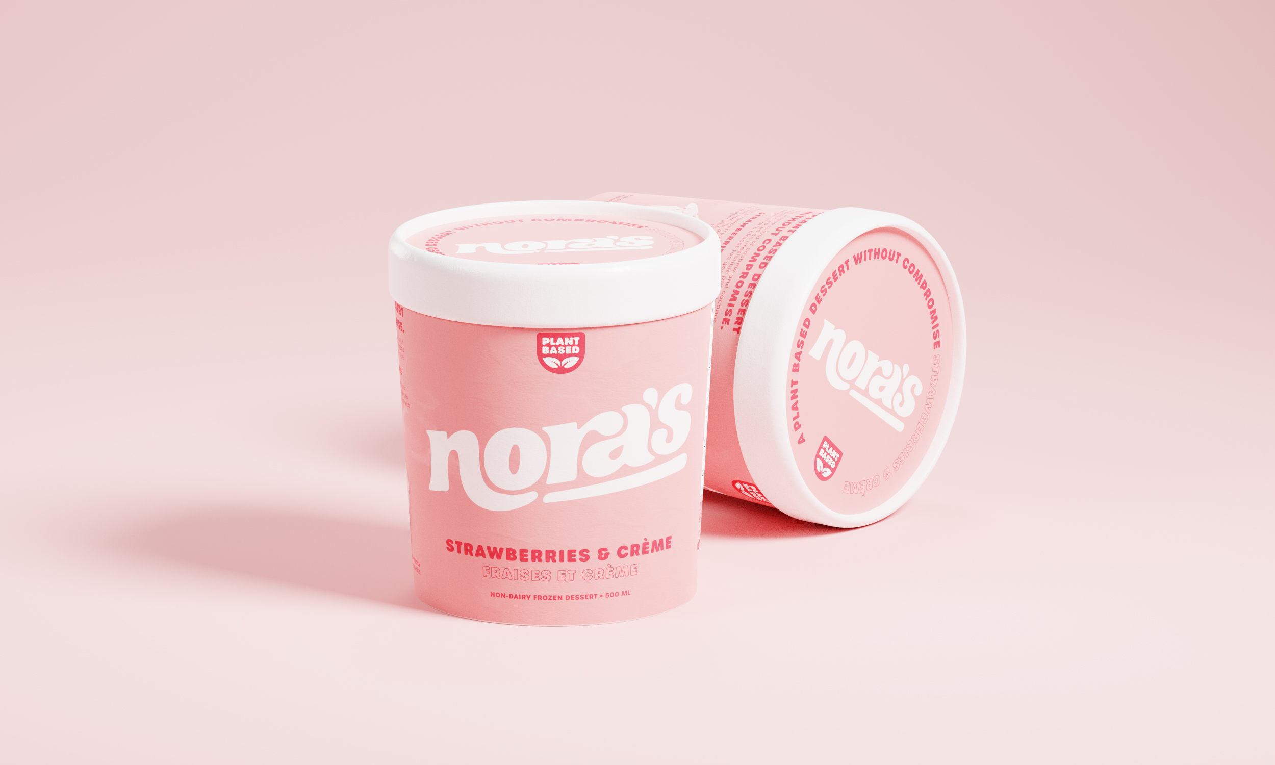 Nora's Strawberries & Crème (V)