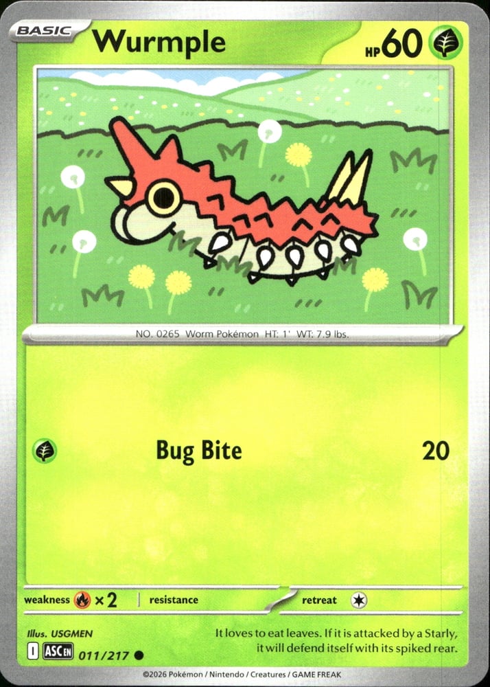 Wurmple - ME02.5 11/217