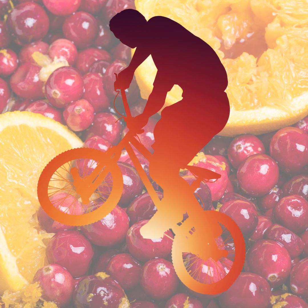 A visualization of the menu item "Cran Orange DOT Fluid"