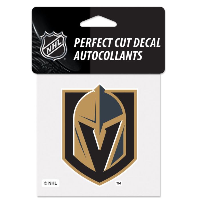 Vegas Golden Knights Perfect Cut Decal 4x4"