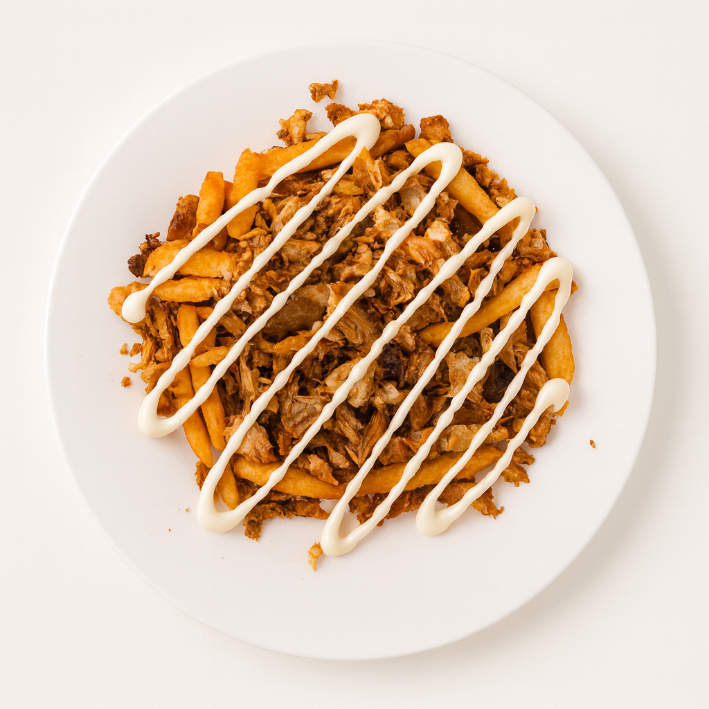 Alley Chicken on Fries