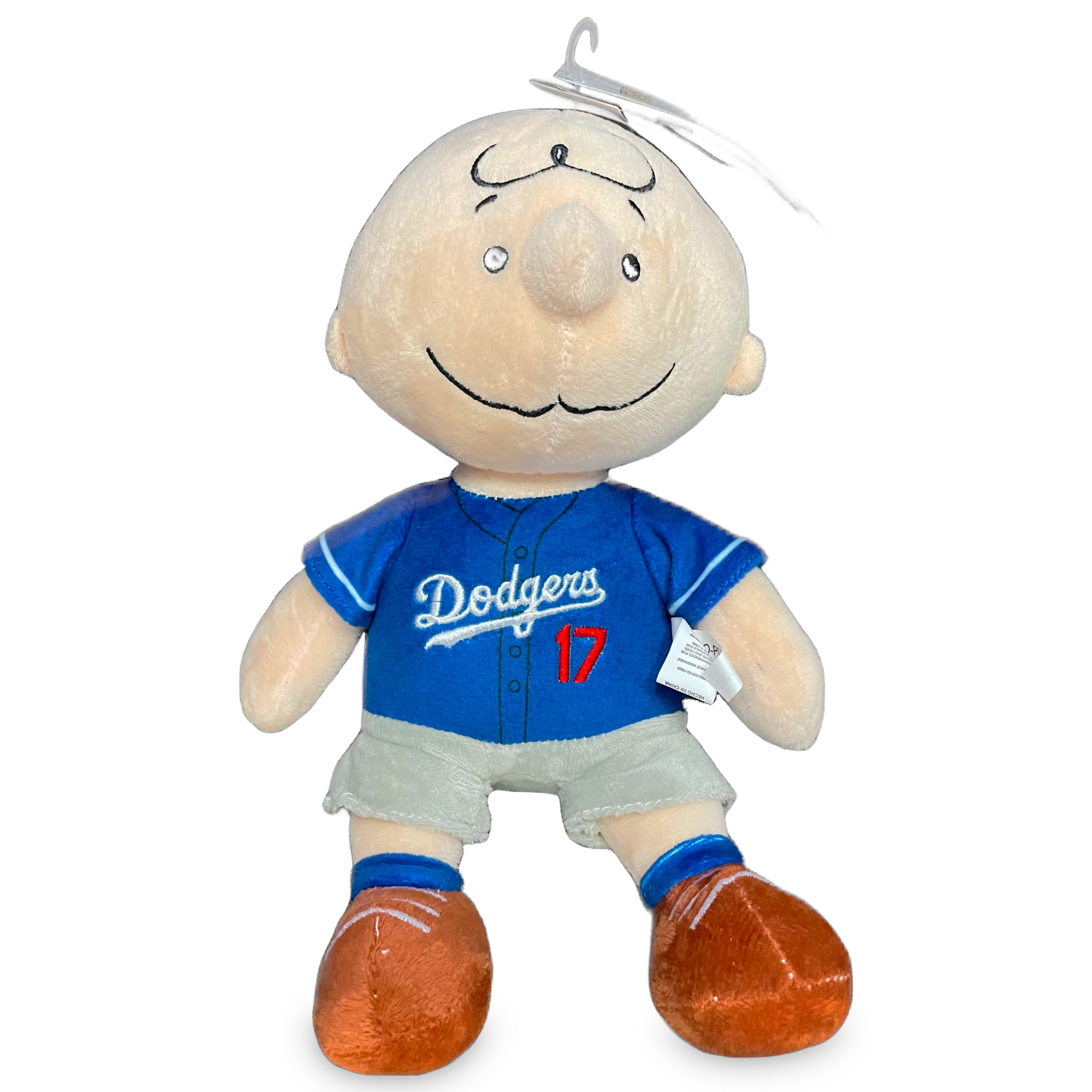 Los Angeles Dodgers Charlie Brown Plush Toy - Ohtani Jersey