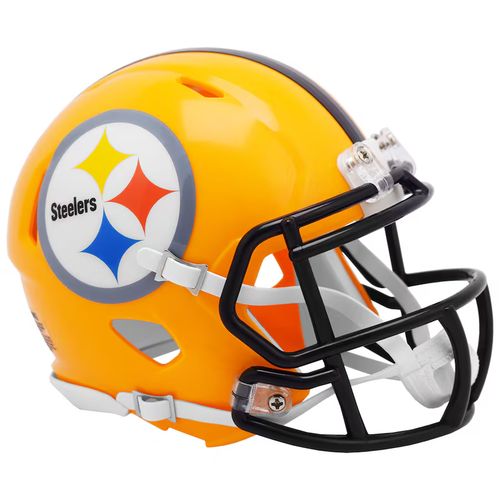 Pittsburgh Steelers 2007 Throwback Riddell Speed Mini Helmet