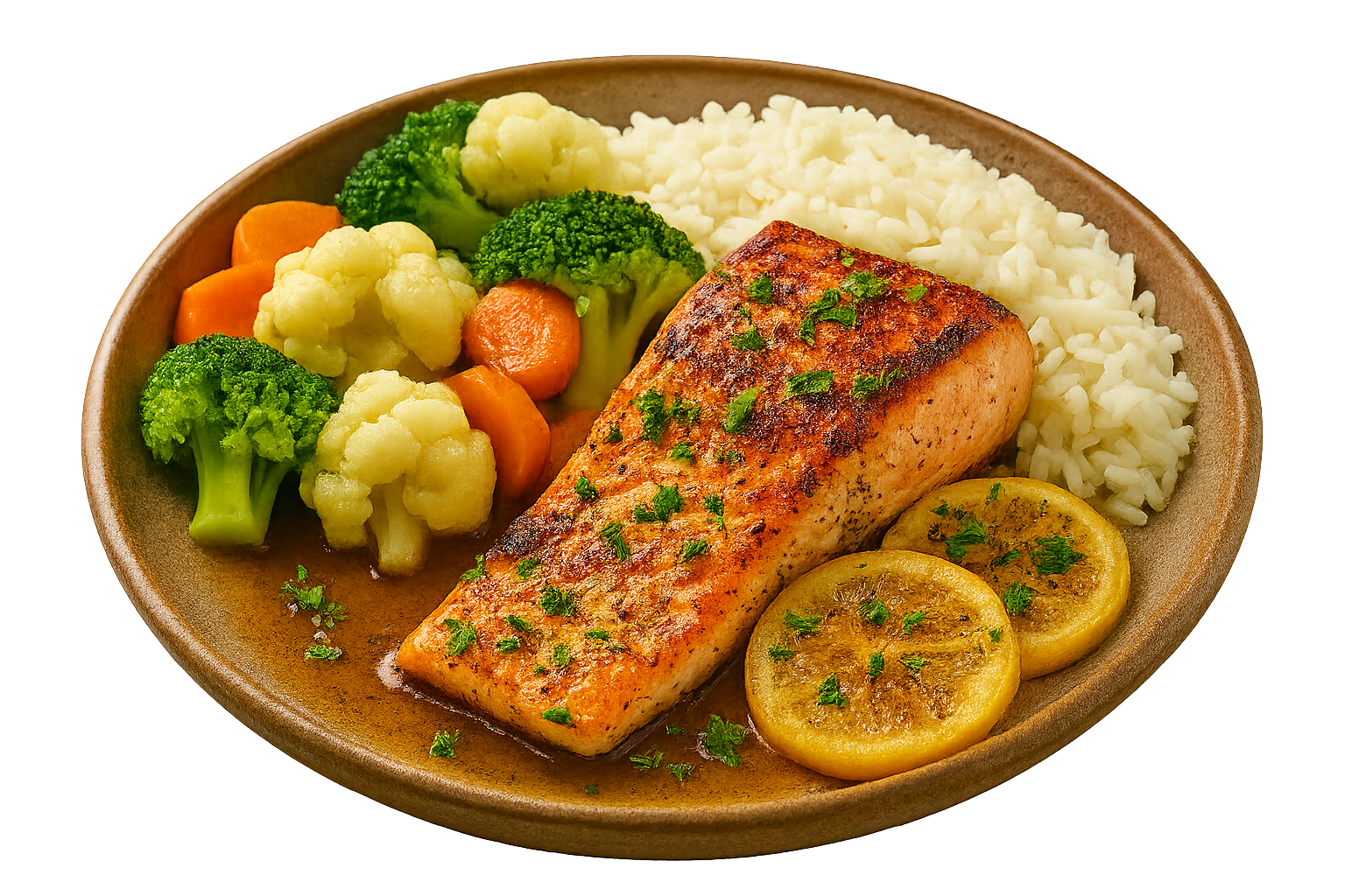 Salmone alla mediterranea