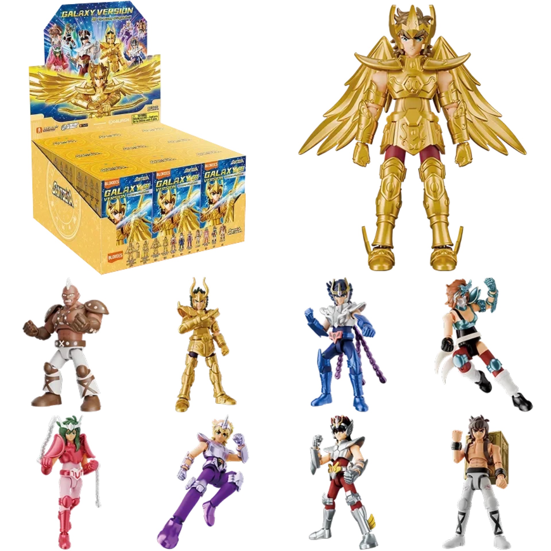 Blokees - Saint Seiya - Blind Box Galaxy Series Version 01 The Legacy of Sagittarius