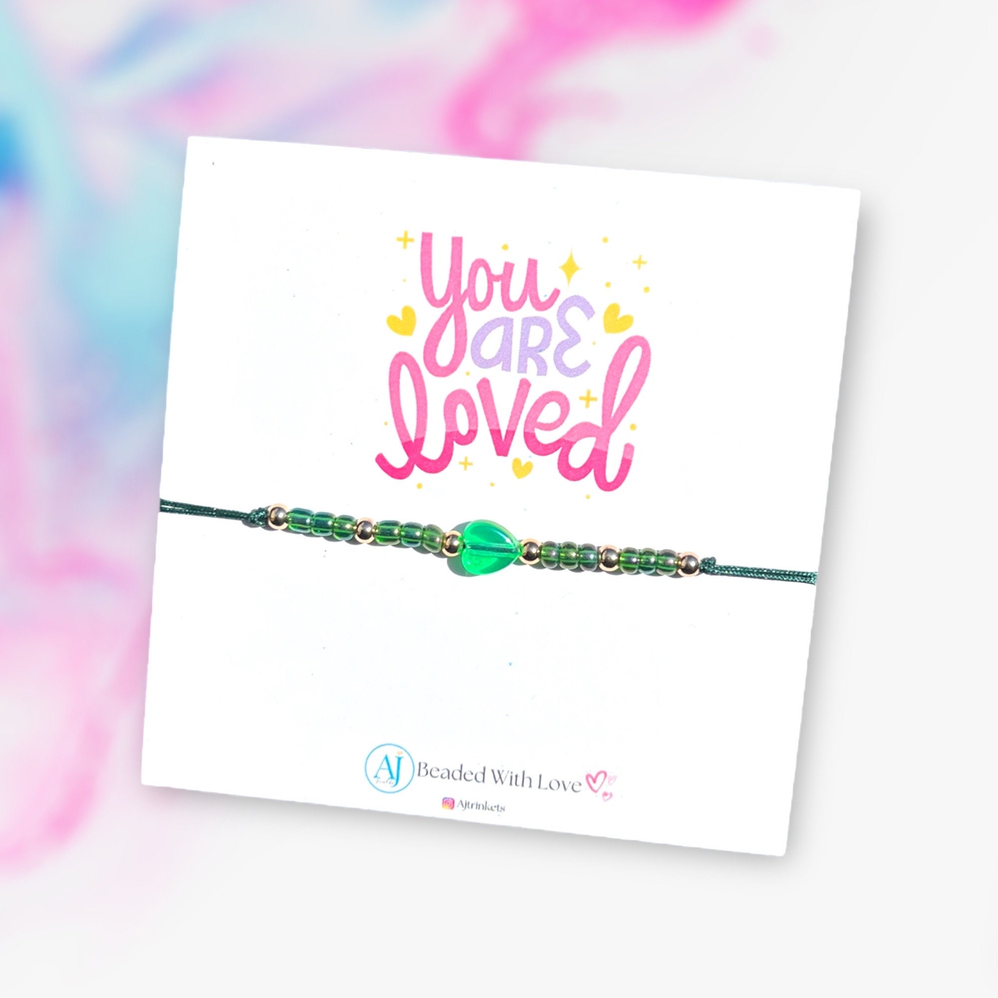Adjustable Heart Friendship Bracelet: Mother’s Day loved Jewelry Gift, Birthday Gifts view 4