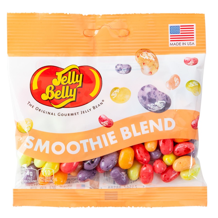 Jelly Belly SUNKIST CITRUS Jelly Bean Peg Bag 3.5 oz 12 ct