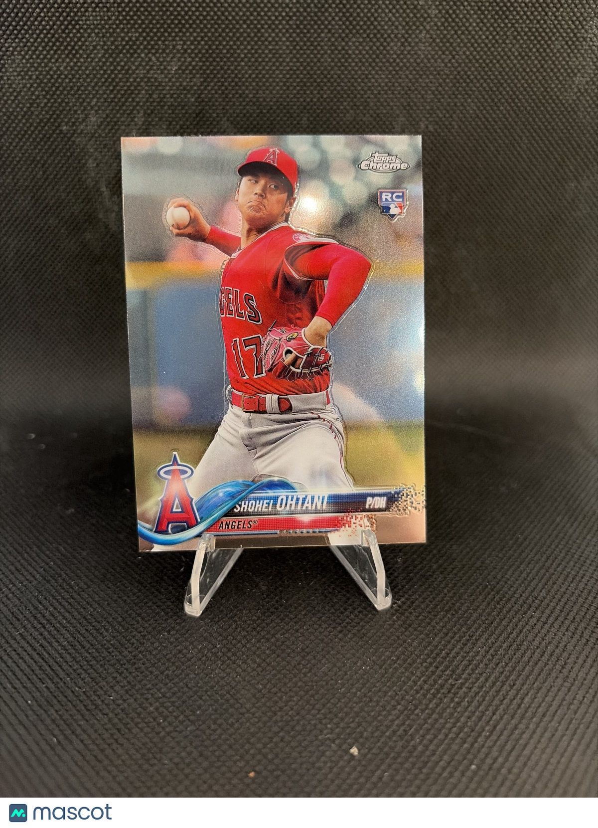2018 Topps Chrome Update Series Shohei Ohtani Pitching RC