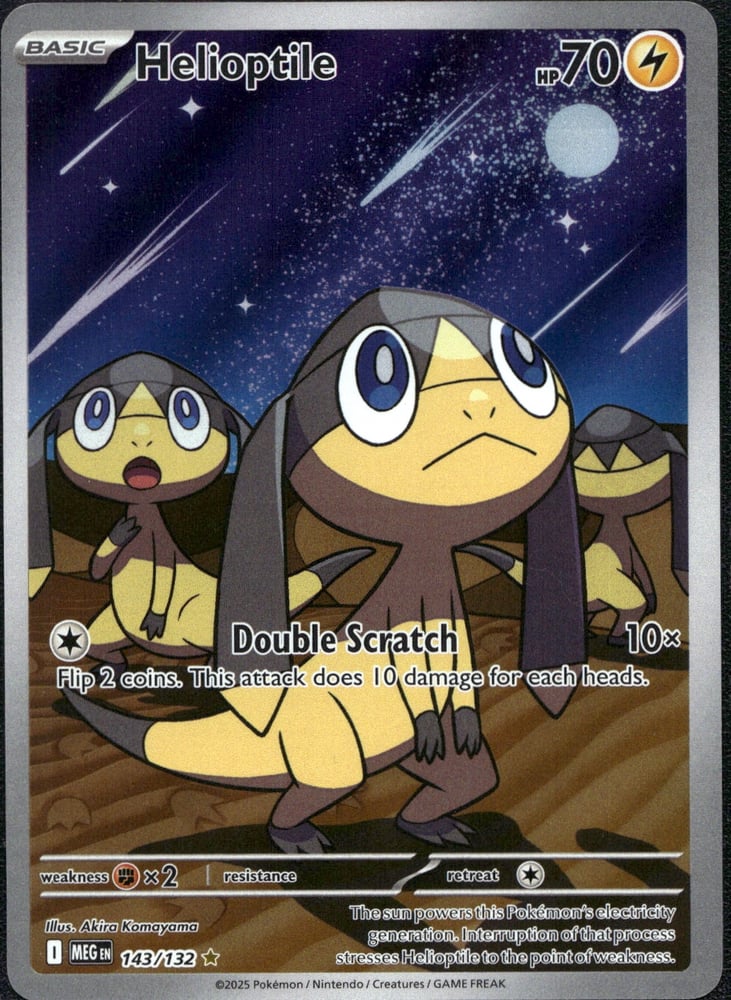 Helioptile - ME01 143/132