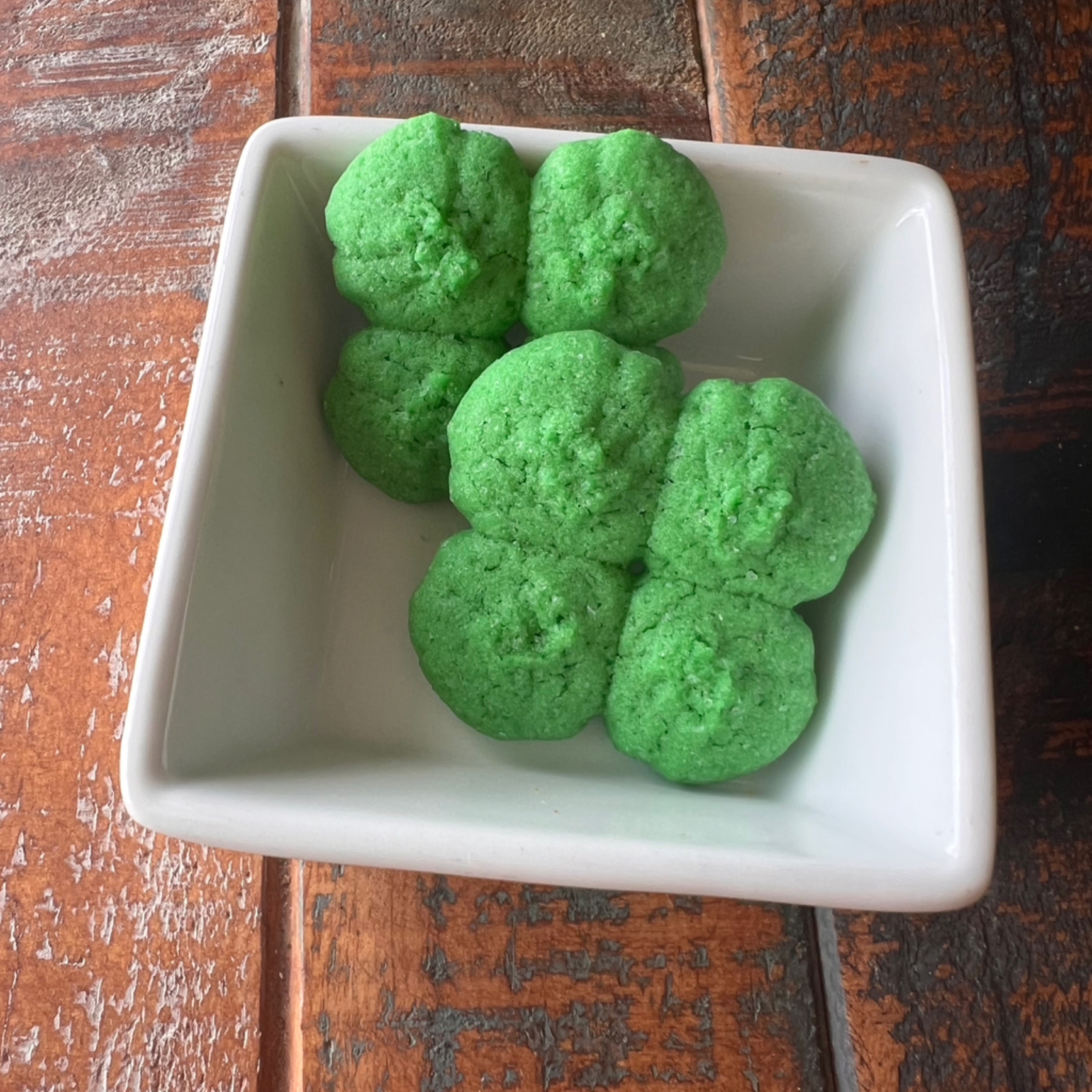 Shamrock Butter Cookie